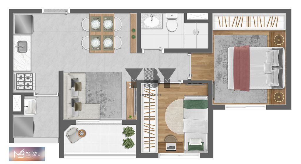 Apartamento, 2 quartos, 43 m² - Foto 25