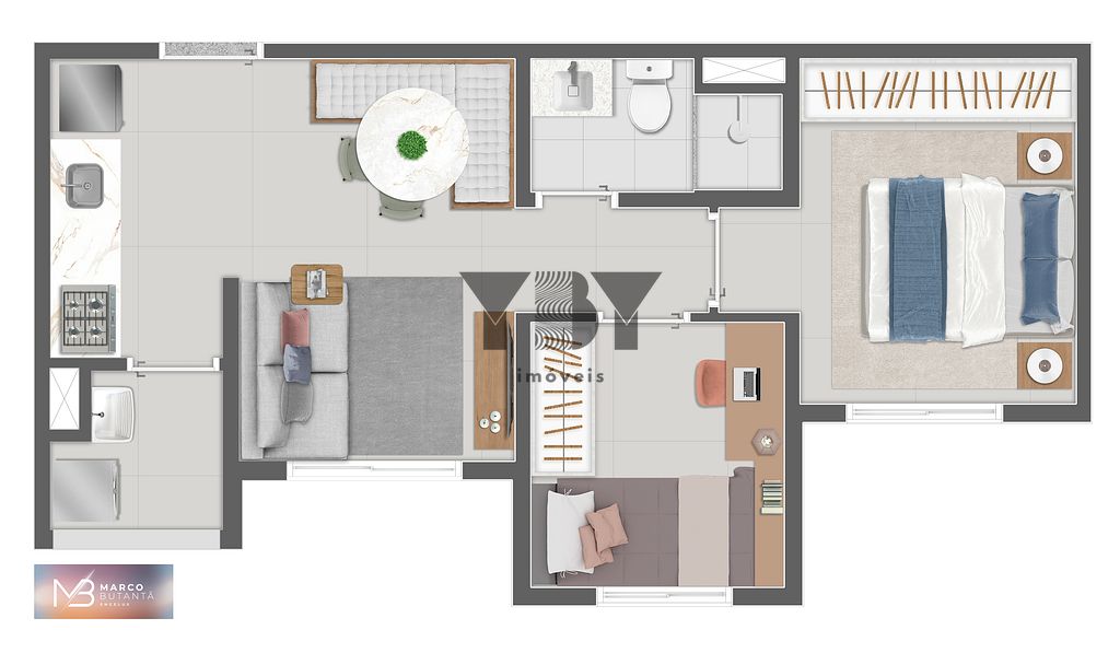 Apartamento, 1 quarto, 30 m² - Foto 28