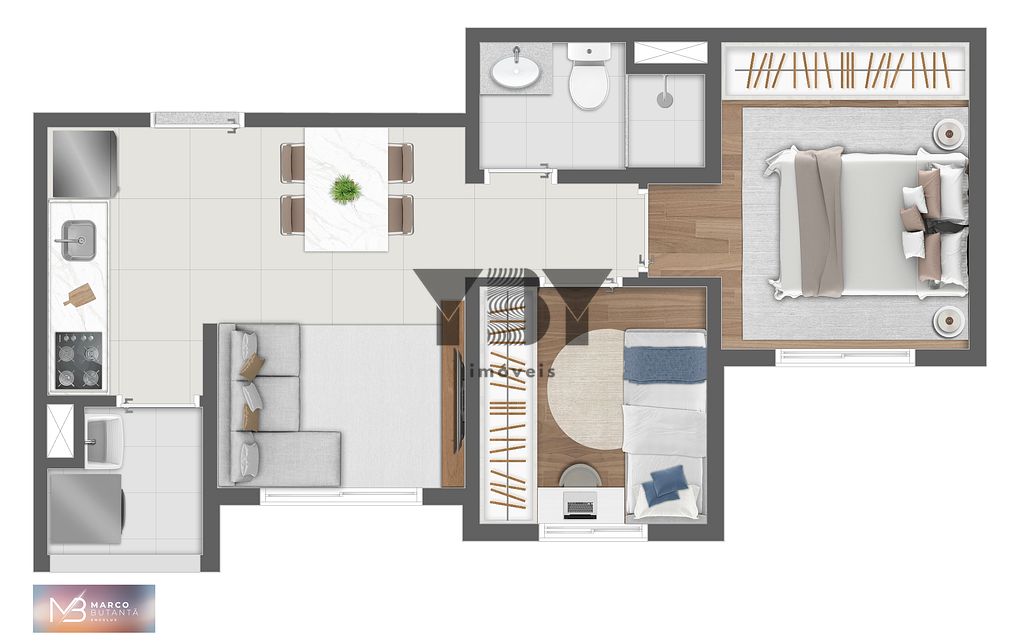 Apartamento, 2 quartos, 39 m² - Foto 21