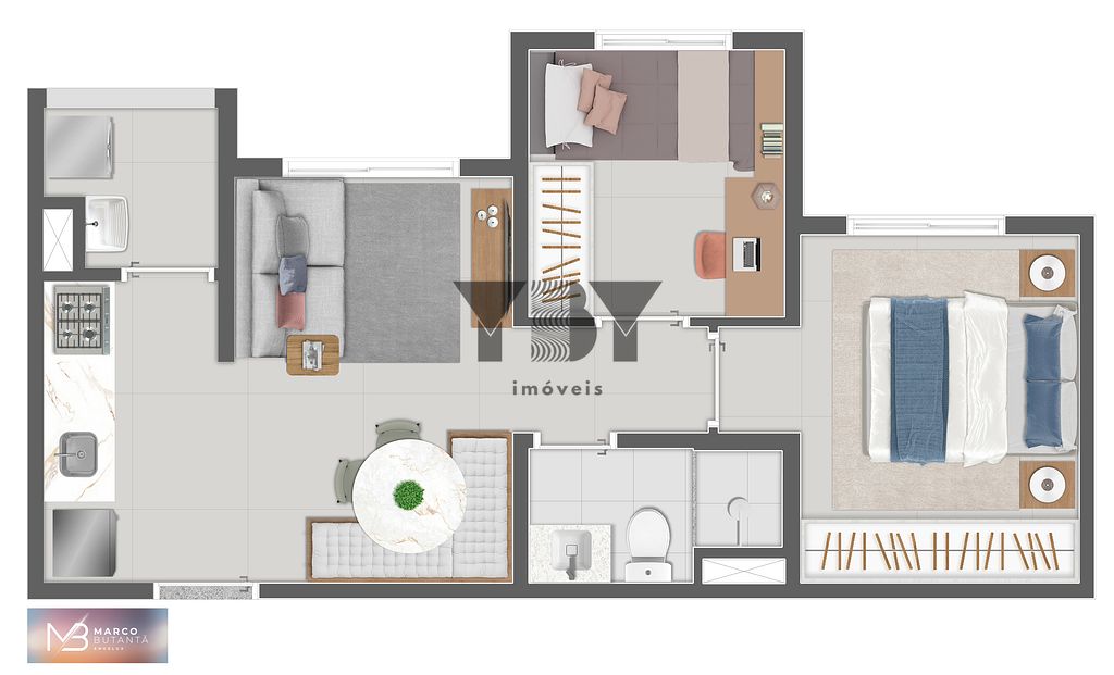 Apartamento, 2 quartos, 39 m² - Foto 30