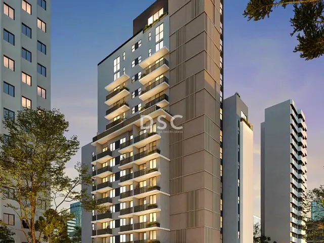 Studio 1 quarto e 1 banheiro, à venda, no bairro Água Verde em Curitiba