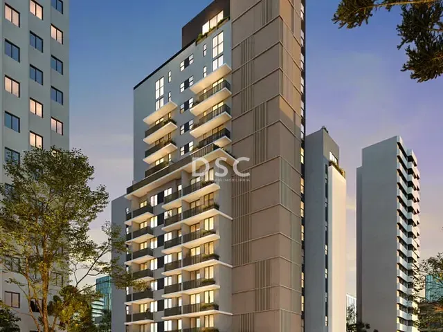 Apartamento 1 quarto e 1 banheiro, à venda, no bairro Água Verde em Curitiba