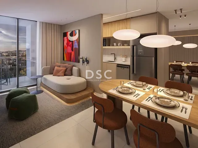 Apartamento 1 quarto e 1 banheiro, à venda, no bairro Água Verde em Curitiba