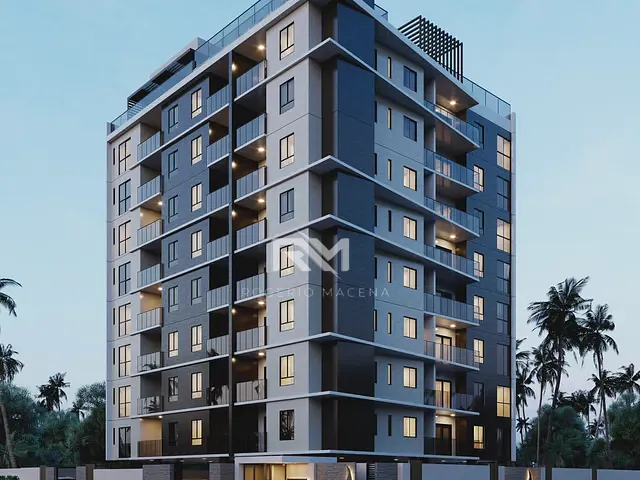Apartamento 3 quartos e 2 banheiros, à venda, no bairro Ponta de Campina em Cabedelo