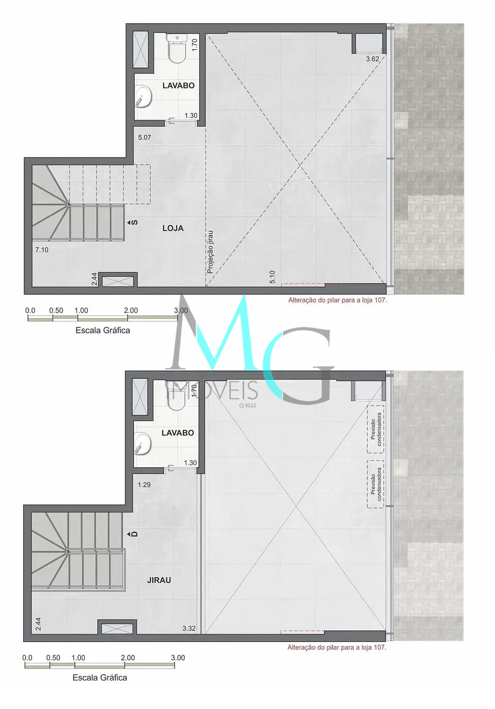 Loja-Salão, 80 m² - Foto 4