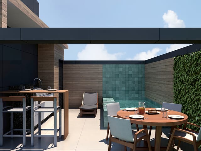 Cobertura / Penthouse 2 quartos e 1 banheiro, à venda, no bairro Bancários em João Pessoa