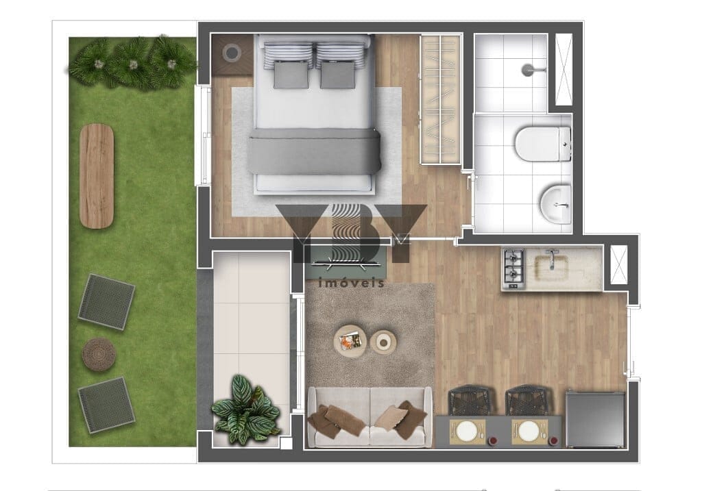 Apartamento, 1 quarto, 24 m² - Foto 25