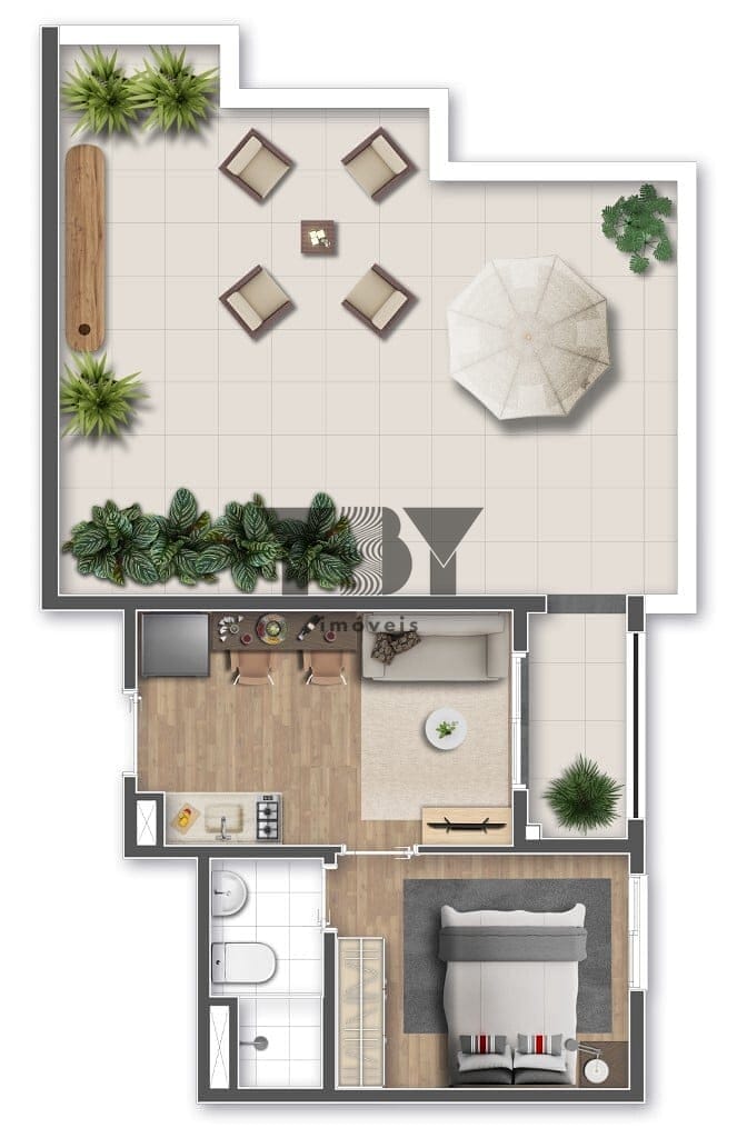 Apartamento, 2 quartos, 48 m² - Foto 31