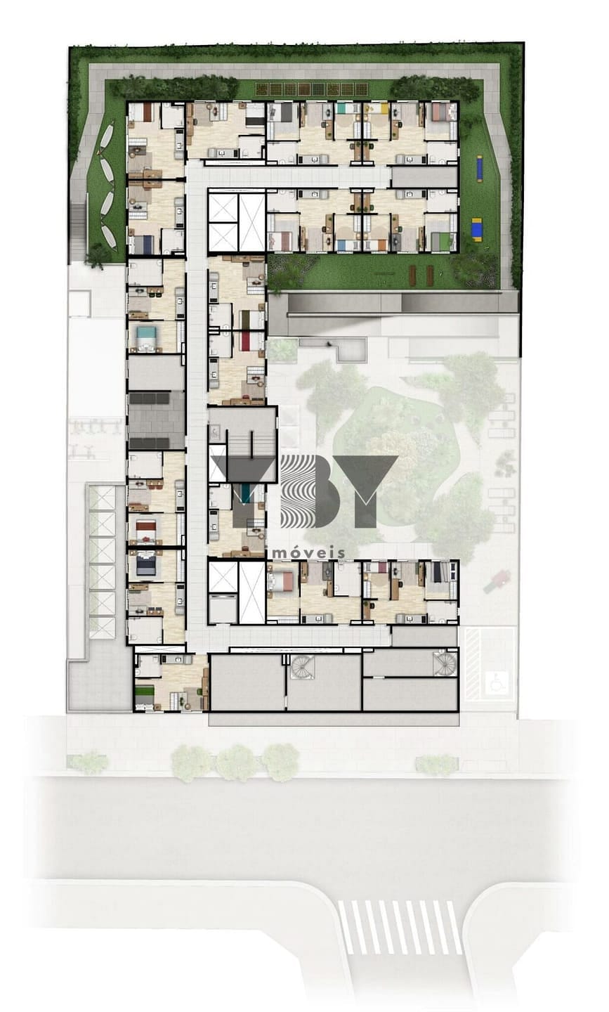 Apartamento à venda com 2 quartos, 32m² - Foto 41