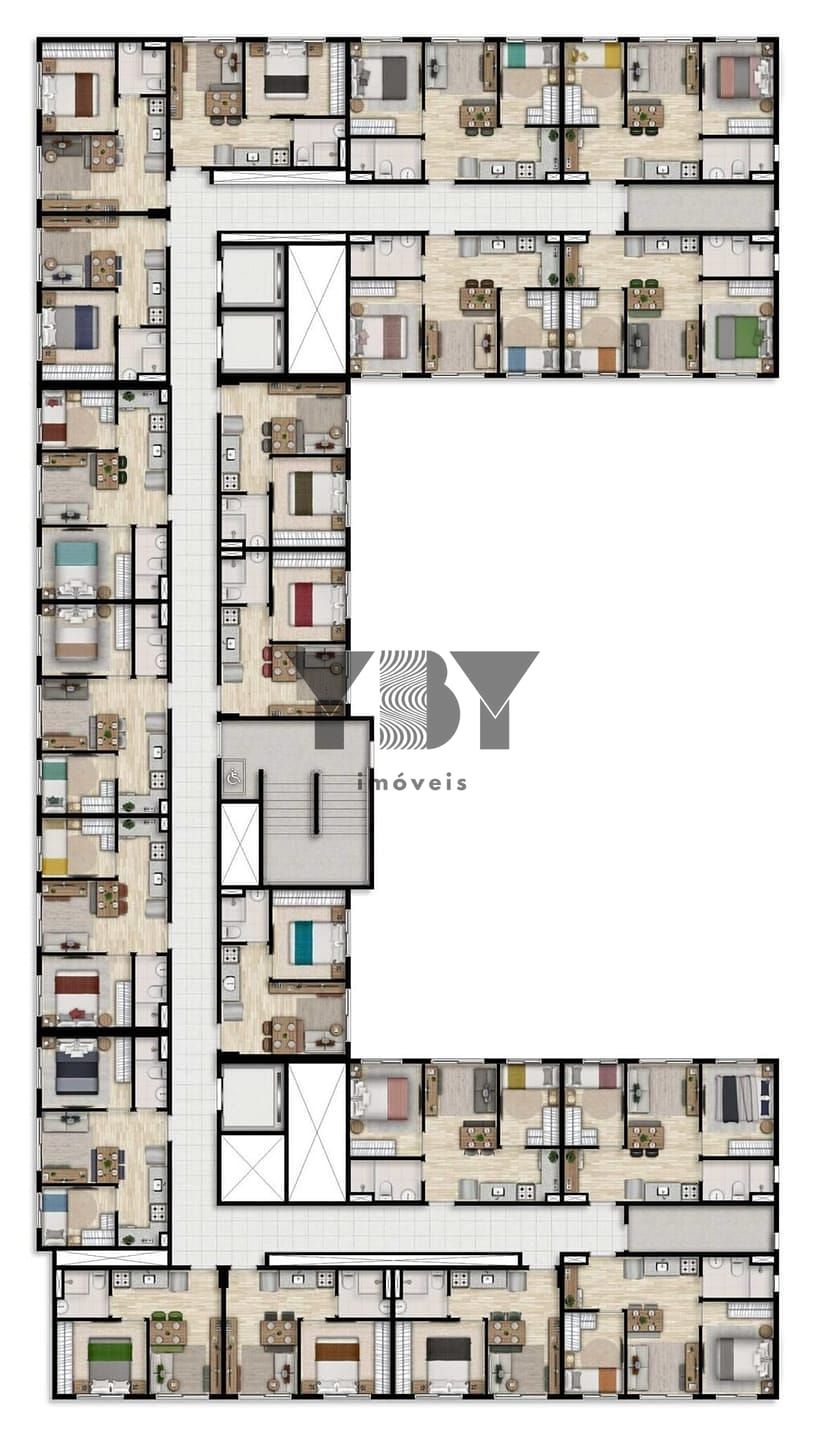 Apartamento à venda com 2 quartos, 32m² - Foto 42