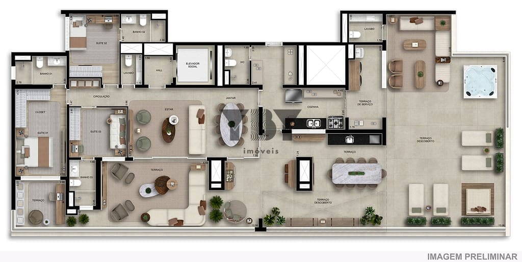 Apartamento, 2 quartos, 80 m² - Foto 44