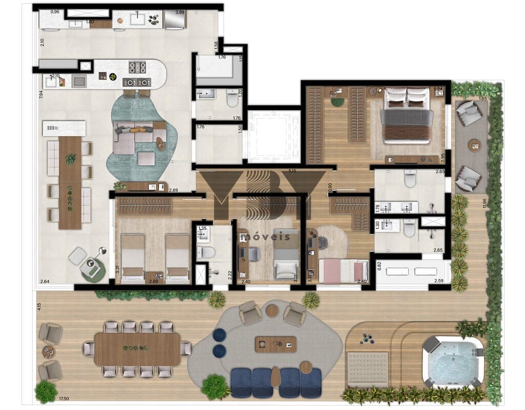 Cobertura à venda com 3 quartos, 276m² - Foto 18