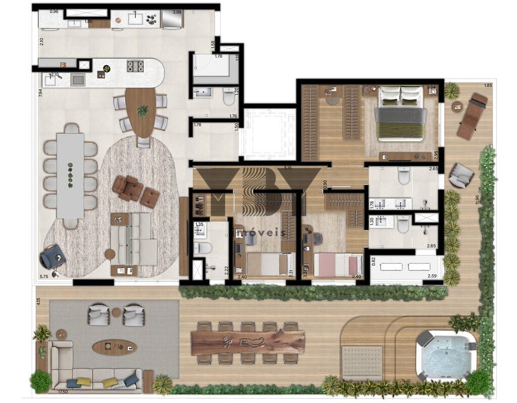 Cobertura à venda com 3 quartos, 276m² - Foto 19
