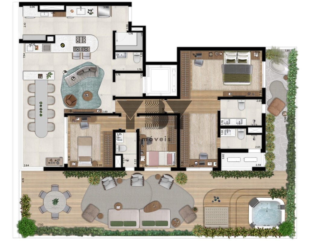 Cobertura à venda com 3 quartos, 276m² - Foto 20