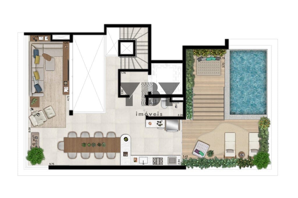 Cobertura à venda com 3 quartos, 276m² - Foto 23