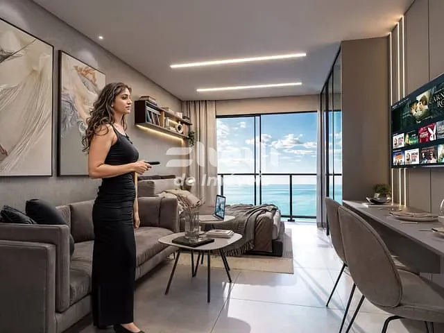 Studio 1 quarto e 1 banheiro, à venda, no bairro Jardim Oceania em João Pessoa