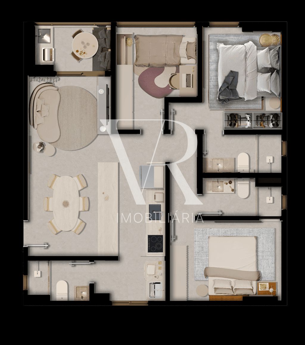 Apartamento à venda com 3 quartos, 78m² - Foto 33