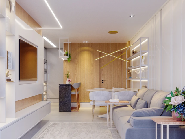 Foto do Apartamento - Apartamento à venda 2 Quartos 1 Suite 1 Vaga 52.5M² Bessa João Pessoa - PB | Airo | Shopping Imóveis