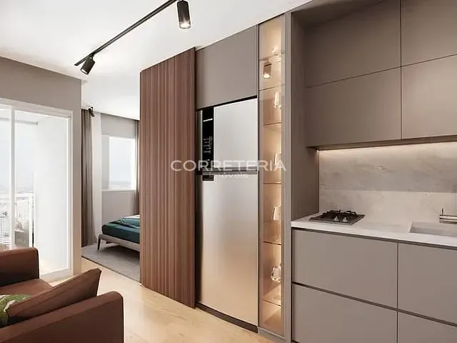 Studio 1 quarto e 1 banheiro, à venda, no bairro Campo Belo em São Paulo