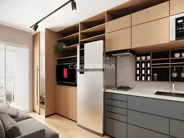 Apartamento 1 quarto e 1 banheiro, à venda, no bairro Campo Belo em São Paulo