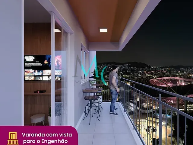 Apartamento 2 quartos e 1 banheiro, à venda, no bairro Engenho de Dentro em Rio de Janeiro