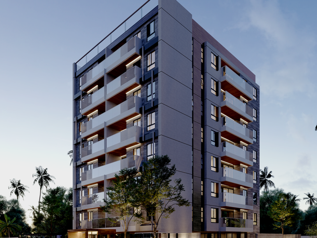 Apartamento 2 quartos e 2 banheiros, à venda, no bairro Poço em Cabedelo