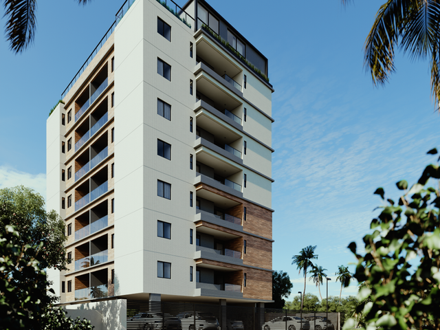 Apartamento 3 quartos e 2 banheiros, à venda, no bairro Intermares em Cabedelo