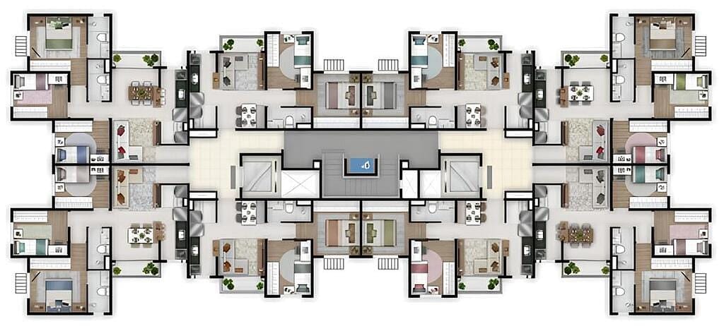 Apartamento, 2 quartos, 42 m² - Foto 16