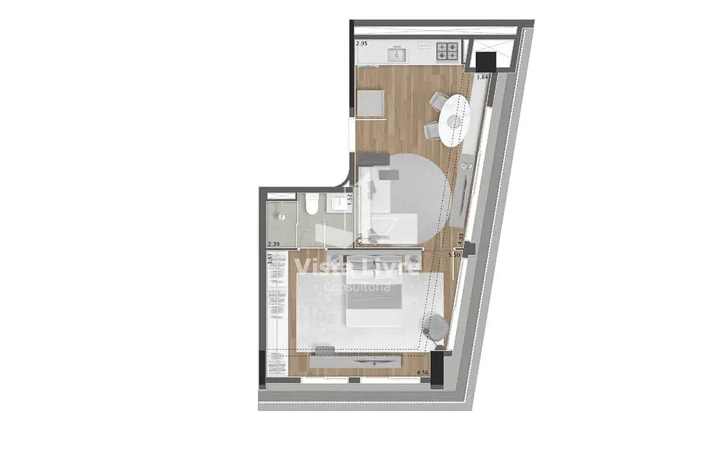 Apartamento, 1 quarto, 142 m² - Foto 14