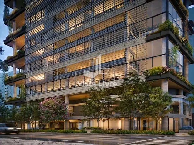 Apartamento com 143m² 1 quarto e 2 banheiros, à venda, no bairro Itaim Bibi em São Paulo
