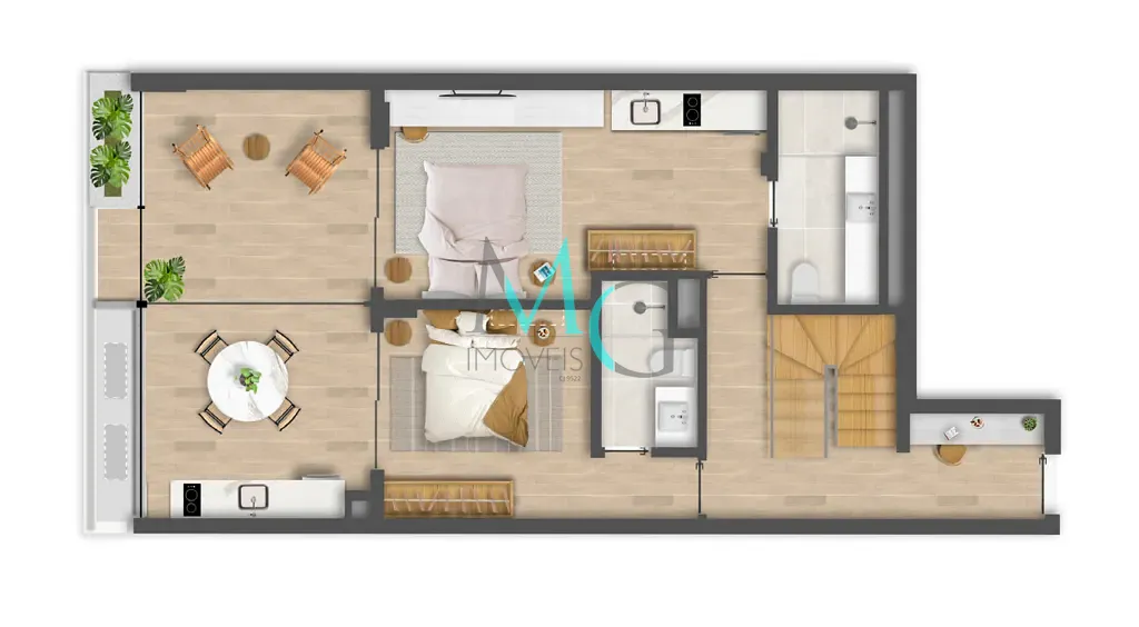 Cobertura, 3 quartos, 199 m² - Foto 25