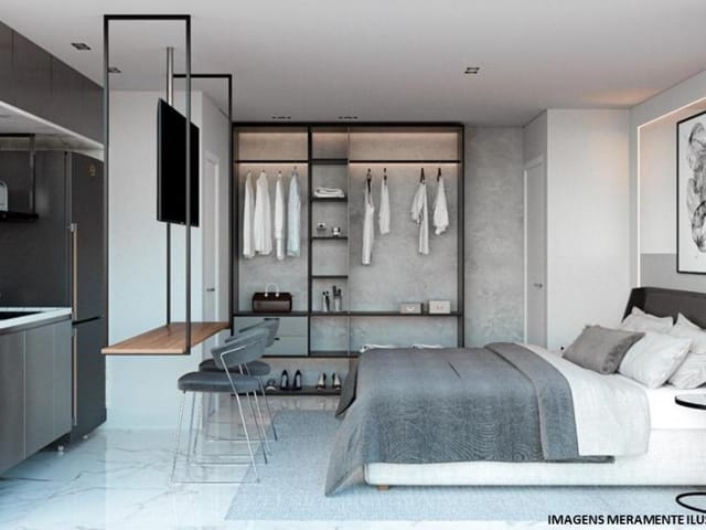 Studio 1 quarto e 1 banheiro, à venda, no bairro Intermares em Cabedelo