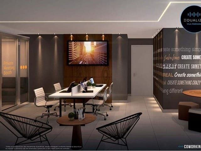 Foto do Apartamento - Apartamento à venda 1 Quarto 1 Suite 37M² Vila Mariana São Paulo - SP | Lares e Andares Imóveis