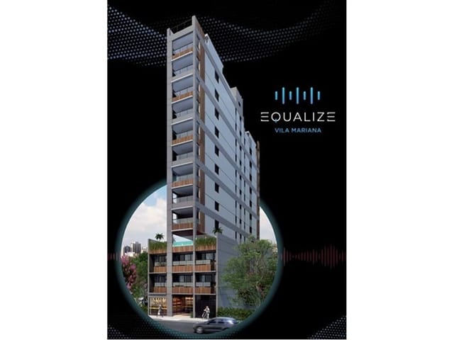 Foto do Apartamento - Apartamento à venda 1 Quarto 1 Suite 37M² Vila Mariana São Paulo - SP | Lares e Andares Imóveis