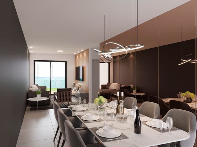 Cobertura / Penthouse 3 quartos e 4 banheiros, à venda, no bairro Areia Dourada em Cabedelo
