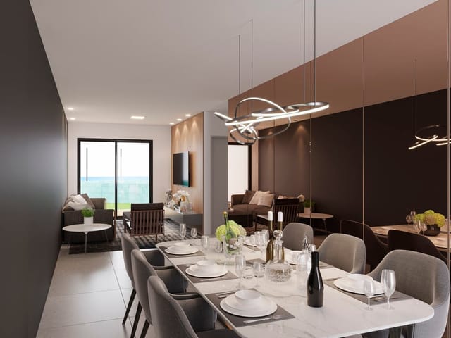 Cobertura / Penthouse 3 quartos e 3 banheiros, à venda, no bairro Areia Dourada em Cabedelo