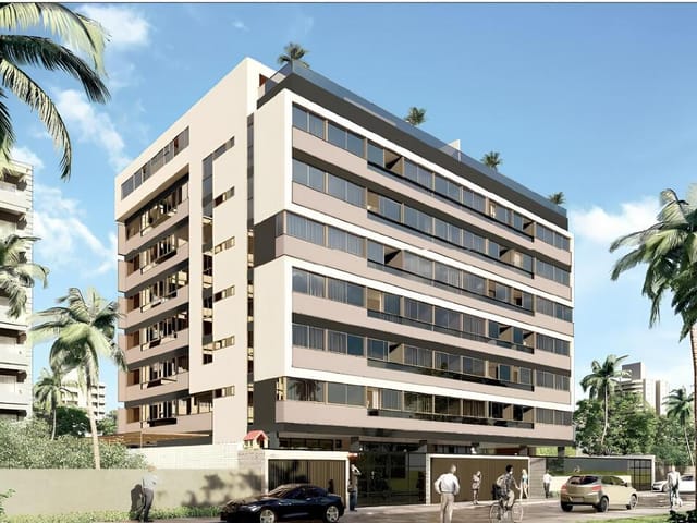 Apartamento 1 quarto e 1 banheiro, à venda, no bairro Camboinha em Cabedelo