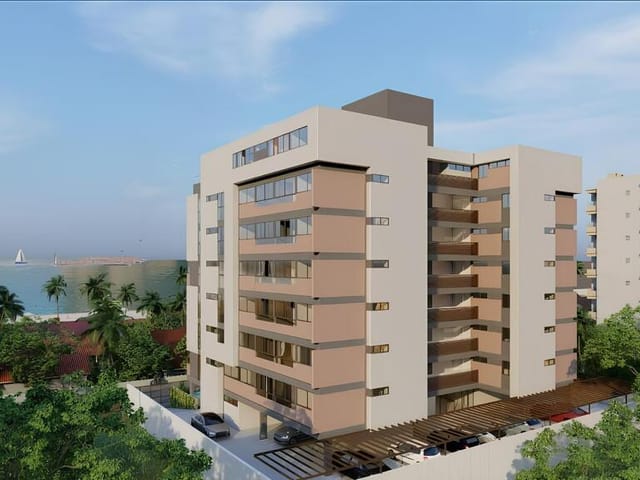 Apartamento 1 quarto e 1 banheiro, à venda, no bairro Camboinha em Cabedelo