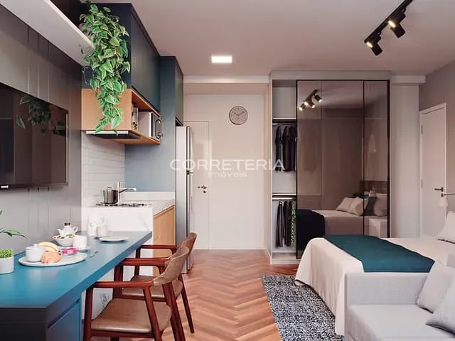 Studio 1 quarto e 1 banheiro, à venda, no bairro Barra Funda em São Paulo