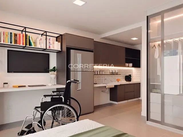 Studio 1 quarto e 1 banheiro, à venda, no bairro Barra Funda em São Paulo
