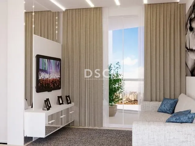 Apartamento 3 quartos e 2 banheiros, à venda, no bairro Campo Comprido em Curitiba