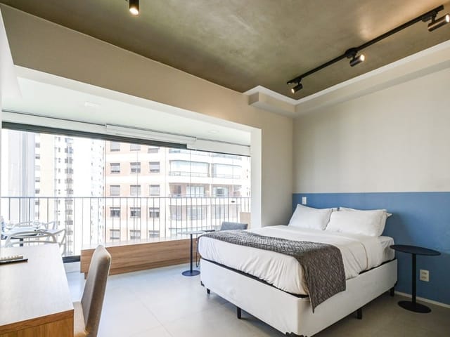 Foto do Apartamento - Apartamento à venda 1 Quarto 1 Suite 32M² Vila Nova Conceição São Paulo - SP | Correteria Imóveis