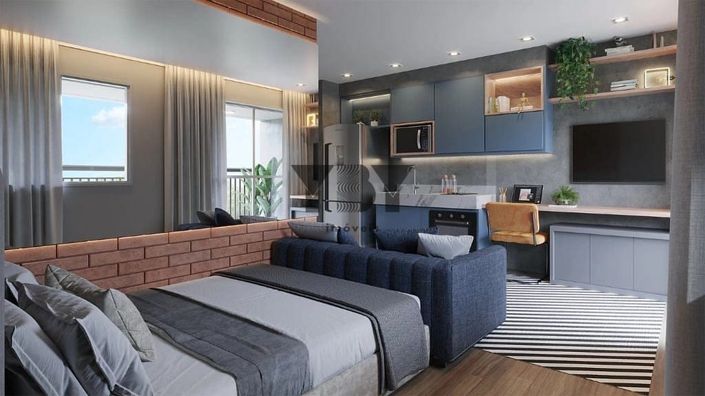 Apartamento à venda com 1 quarto, 30m² - Foto 6