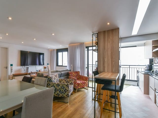 Foto do Apartamento - Apartamento à venda 1 Quarto 1 Suite 1 Vaga 57M² Vila Mariana São Paulo - SP | Lares e Andares Imóveis