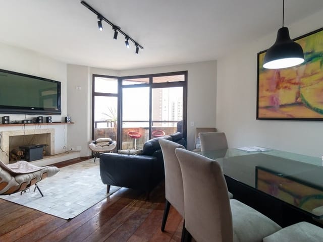 Foto do Apartamento - Apartamento à venda 3 Quartos 1 Suite 2 Vagas 122M² Moema São Paulo - SP | Correteria Imóveis