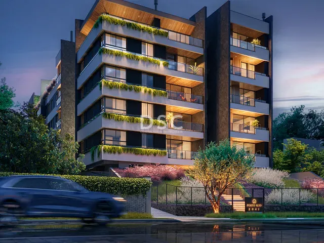 Apartamento 3 quartos e 3 banheiros, à venda, no bairro Mercês em Curitiba