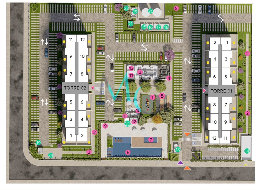 Apartamento, 2 quartos, 40 m² - Foto 15