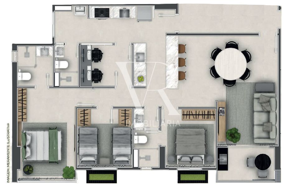Apartamento à venda com 2 quartos, 69m² - Foto 19