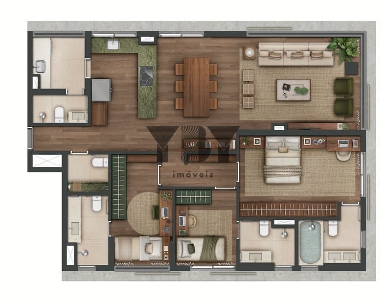 Cobertura, 3 quartos, 167 m² - Foto 25