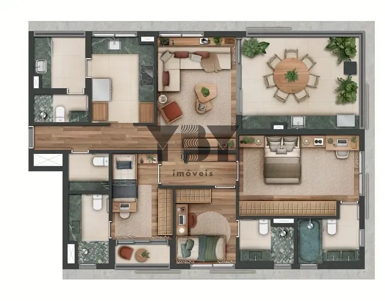 Apartamento, 3 quartos, 121 m² - Foto 24